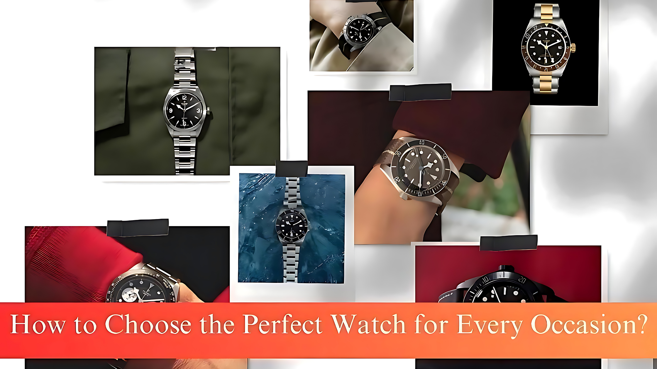 How to choose the perfect watch for every occasion.